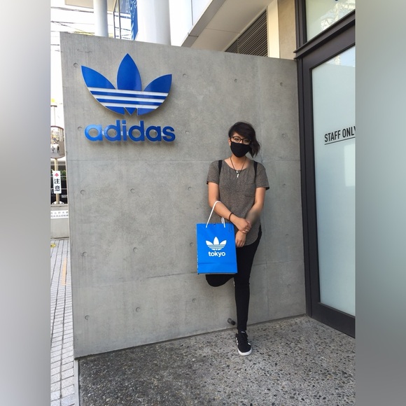 NWOT Adidas Tokyo Logo white tee - Harajuku store exclusive - Picture 6 of 7